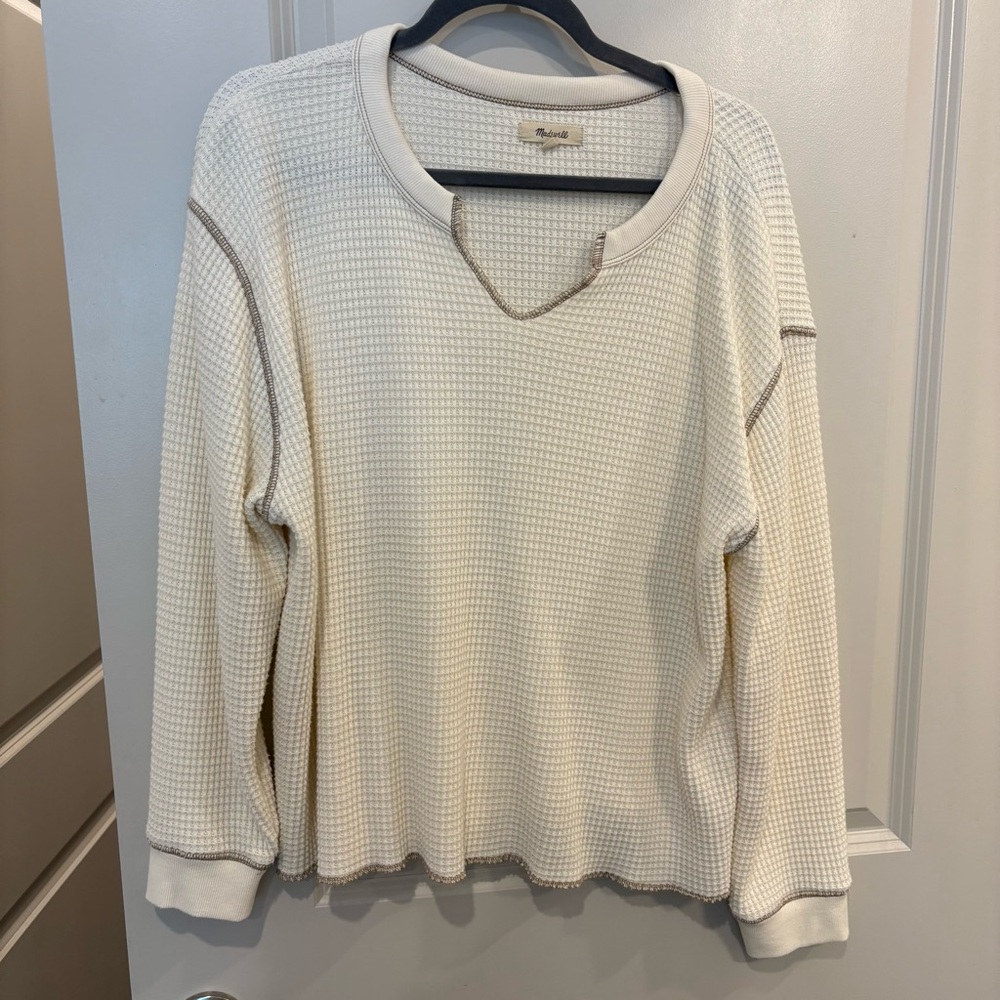 Madewell Waffle Long Sleeve Tee
